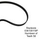 Cam Timing Belt REAR 1.4 16v for VW SEAT SKODA 036109119P