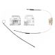 Window Regulator Cable Kit Left VW New Beetle