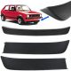 Bumper GTI Spoiler Splitter set Duckbill VW Golf Mk1 2pcs JOM