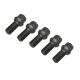 Set of 5 wheel nuts M14 x 1.5 28mm 5 stud for ORIGINAL 8D0601139D