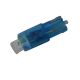 Bulb for 286 Type 1.2watt capless with 4-led 5mm BLUE